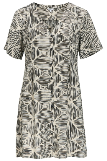 Object Jurk OBJNAJA S/S V-NECK SHORT DRESS 144 23048823 