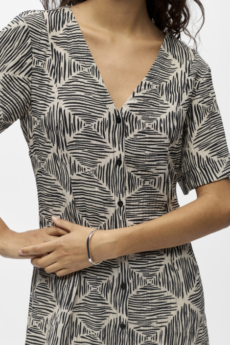 Object zwarte dames jurk | Close up