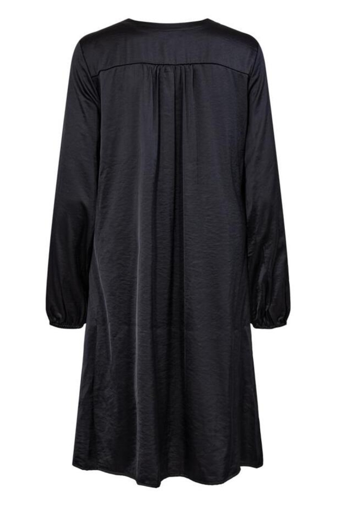 Freequent zwarte dames jurk | Achteraanzicht