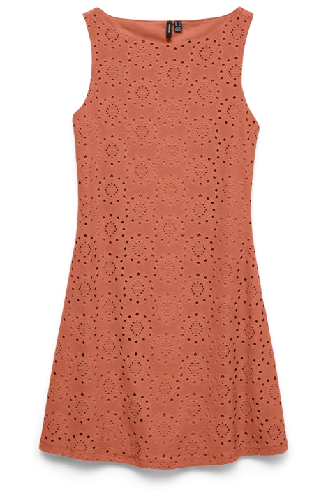 Vero Moda oranje dames jurk | Vooraanzicht