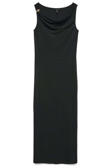 Vero Moda zwarte dames jurk | Vooraanzicht