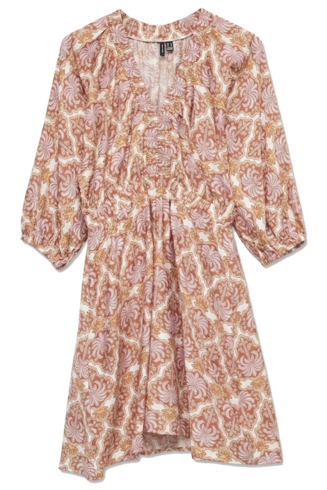 Vero Moda oranje dames jurk | Vooraanzicht