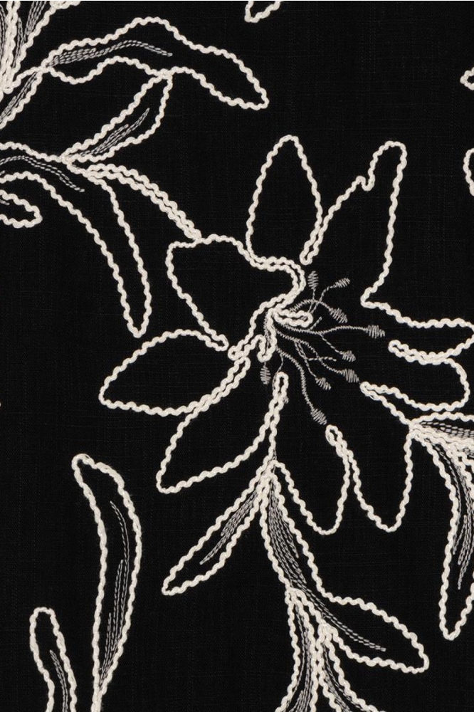 EsQualo zwarte dames jurk | Kleurstaal