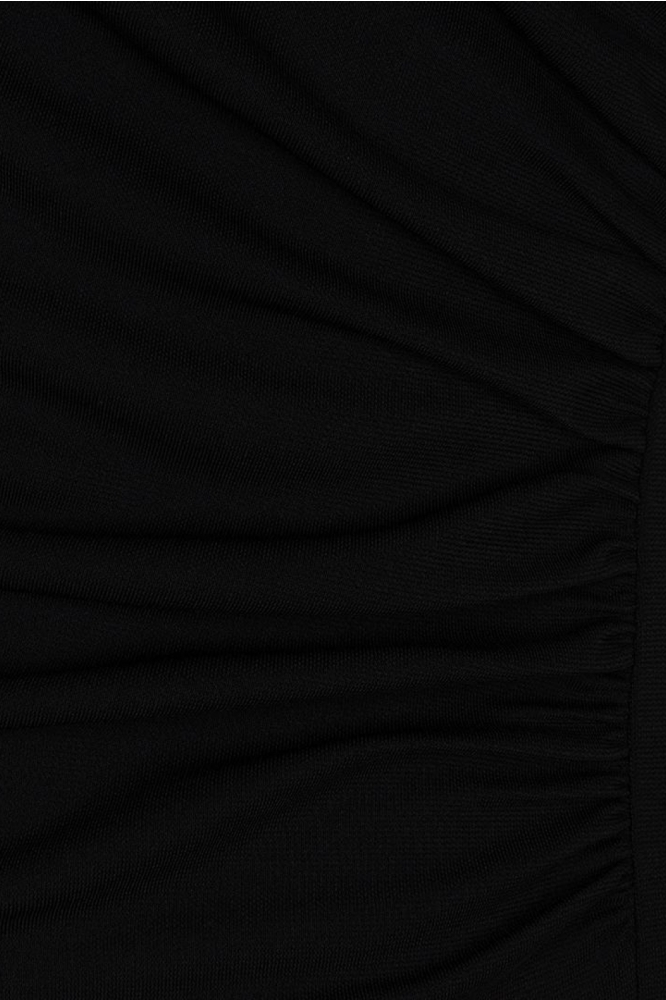 EsQualo zwarte dames jurk | Kleurstaal