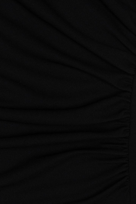 EsQualo zwarte dames jurk | Kleurstaal