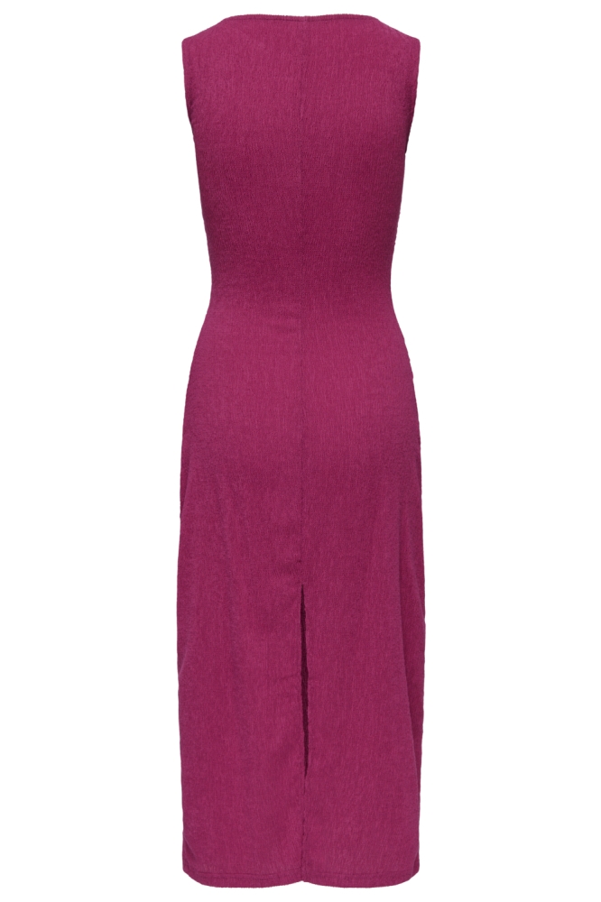 Only roze dames jurk | Achteraanzicht