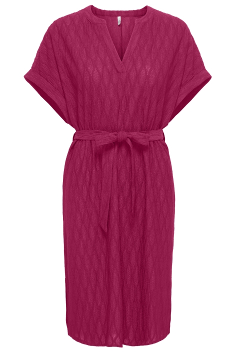 Only roze dames jurk | Vooraanzicht