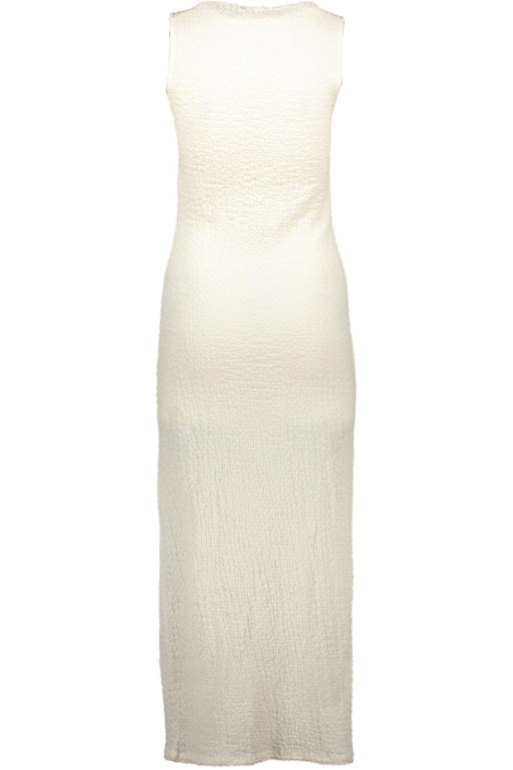 Vila witte dames jurk | Achteraanzicht