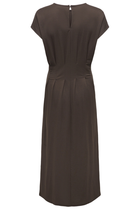 Jacqueline de Yong bruine dames jurk | Achteraanzicht
