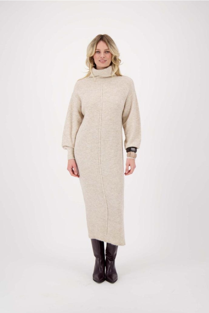 Zusss beige dames jurk | Model