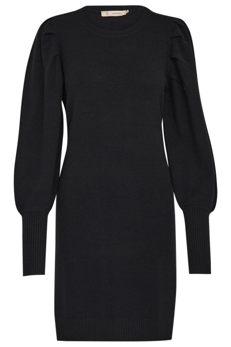 Peppercorn zwarte dames jurk | Vooraanzicht