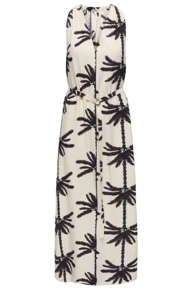 Only witte dames jurk | Vooraanzicht