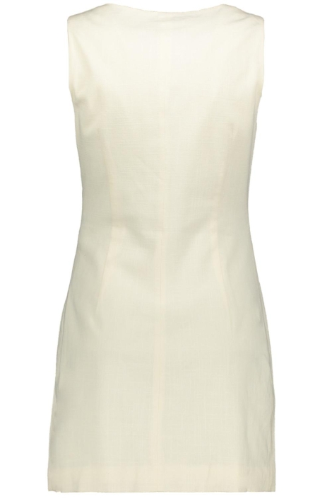 Only beige dames jurk | Achteraanzicht