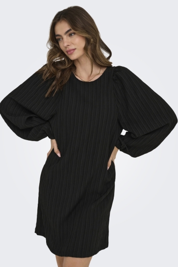 Jacqueline de Yong JDYTAMARA L/S DRESS WVN EXP 15349314 BLACK