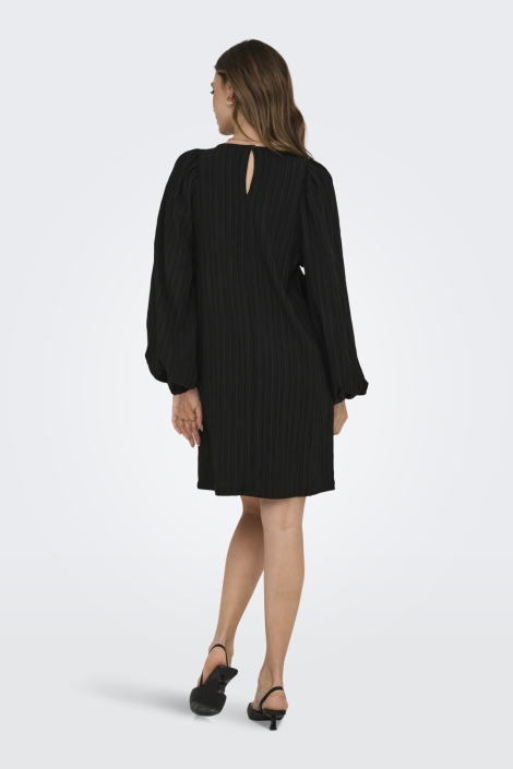 Jacqueline de Yong zwarte dames jurk | Model