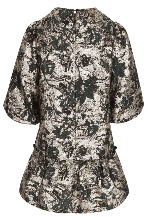 LolaLiza groene dames jurk | Achteraanzicht