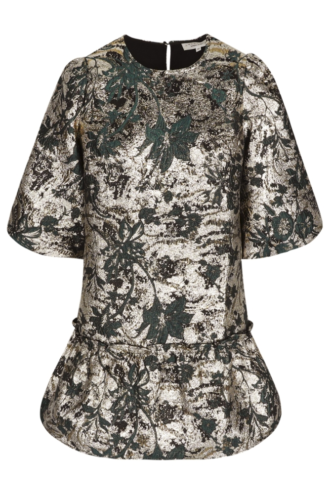 LolaLiza groene dames jurk | Vooraanzicht