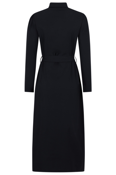 Zoso zwarte dames jurk | Achteraanzicht