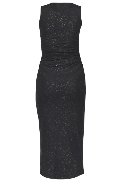 SisterS point zwarte dames jurk | Achteraanzicht