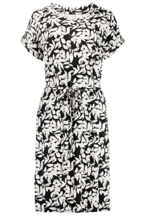 NED zwarte dames jurk | Vooraanzicht