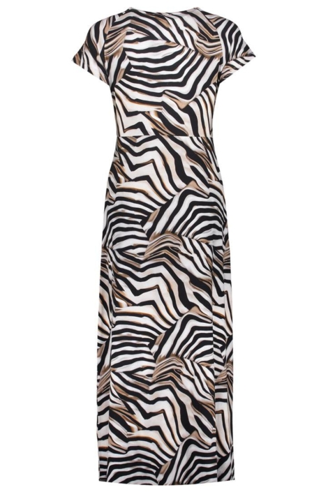 Geisha witte dames jurk | Achteraanzicht