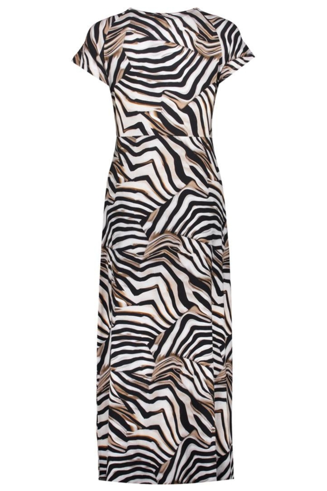 Geisha witte dames jurk | Achteraanzicht