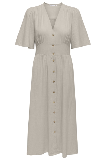 Only onltizana 2/4 midi dress wvn noos Beige