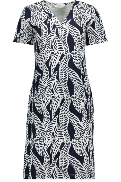 NED witte dames jurk | Vooraanzicht