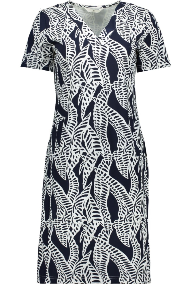 NED witte dames jurk | Vooraanzicht