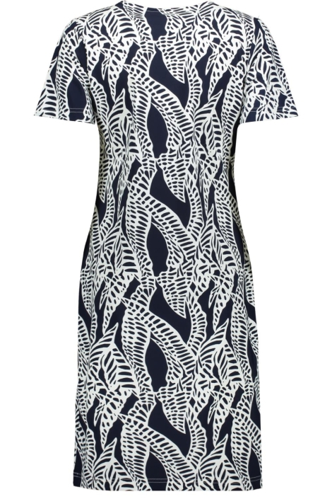 NED witte dames jurk | Achteraanzicht