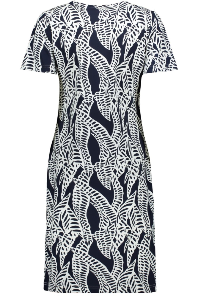 NED witte dames jurk | Achteraanzicht