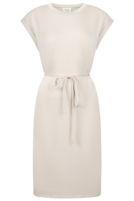 Zoso zand dames jurk | Vooraanzicht