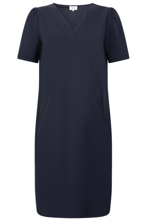 Zoso blauwe dames jurk | Vooraanzicht