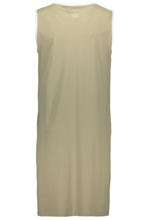 Zoso groene dames jurk | Achteraanzicht