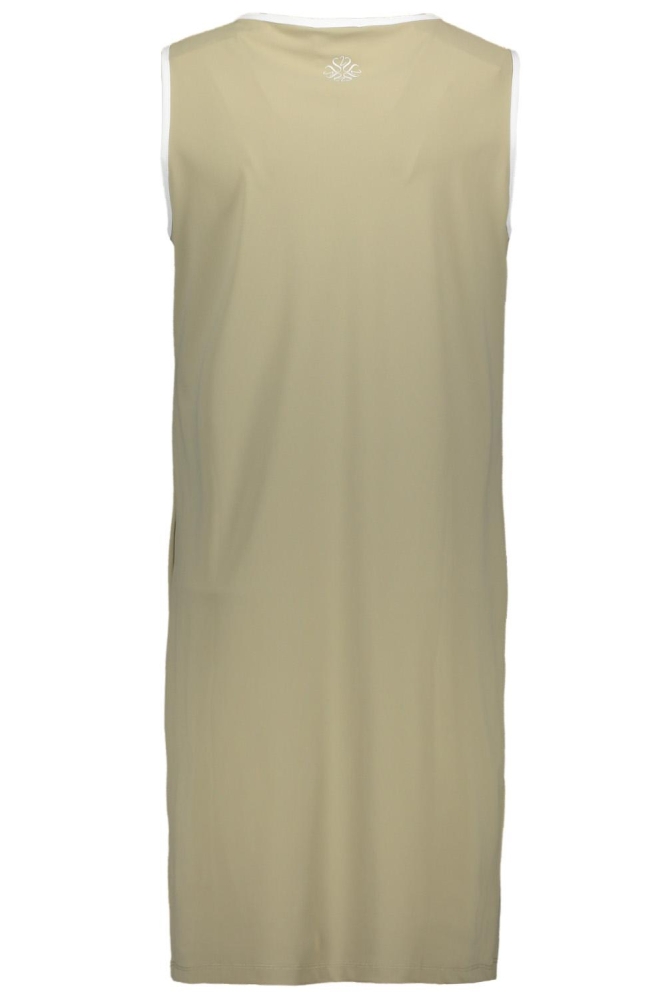 Zoso groene dames jurk | Achteraanzicht