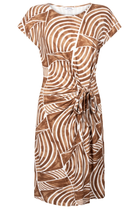 Zoso oranje dames jurk | Vooraanzicht