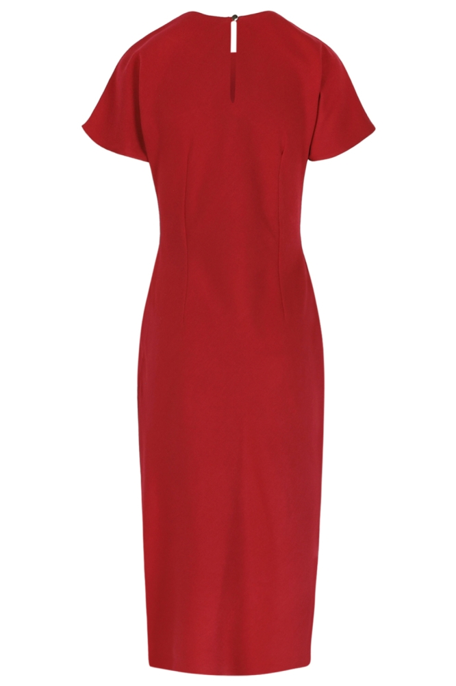 LolaLiza rode dames jurk | Achteraanzicht