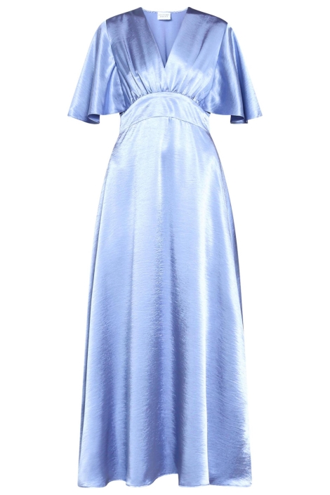 SisterS point blauwe dames jurk | Vooraanzicht