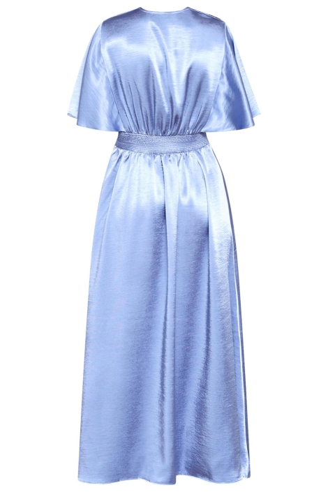 SisterS point blauwe dames jurk | Achteraanzicht