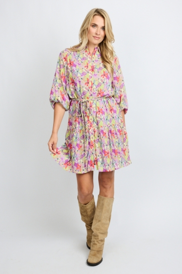 Fluresk Jurk LETICIA DRESS 26ZZF10 VIOLET/ORCHID PURPLE