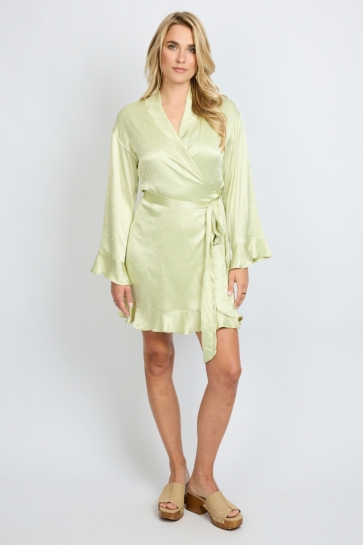 Fluresk Jurk LISSET DRESS 26ZOF02 772 VIVID PISTACHE