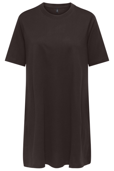 Only bruine dames jurk | Vooraanzicht