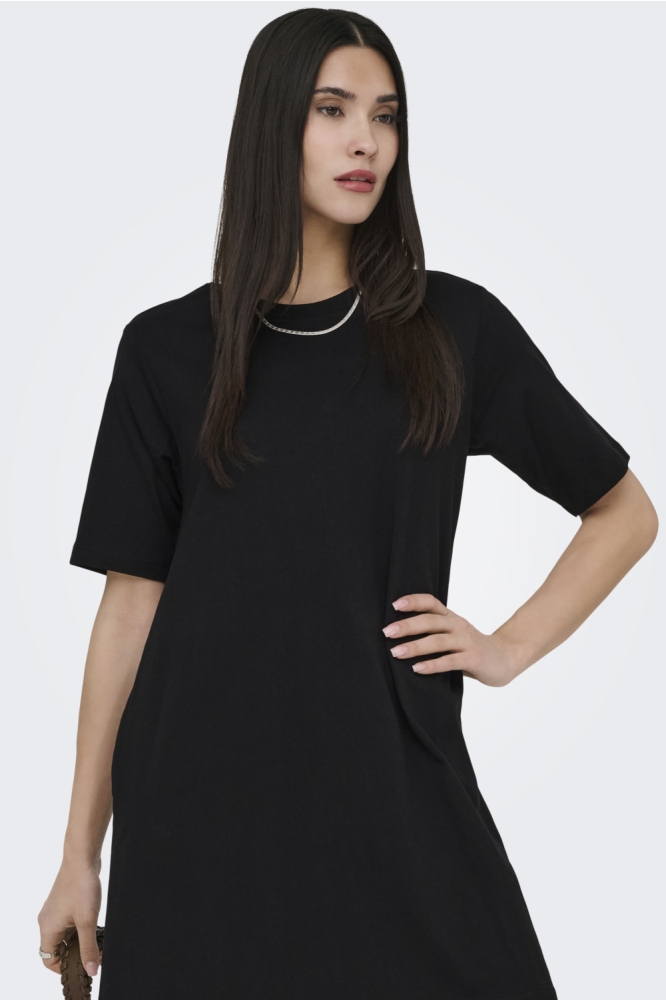 Only zwarte dames jurk | Close up