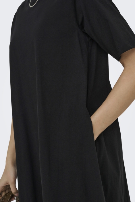 Only zwarte dames jurk | Close up