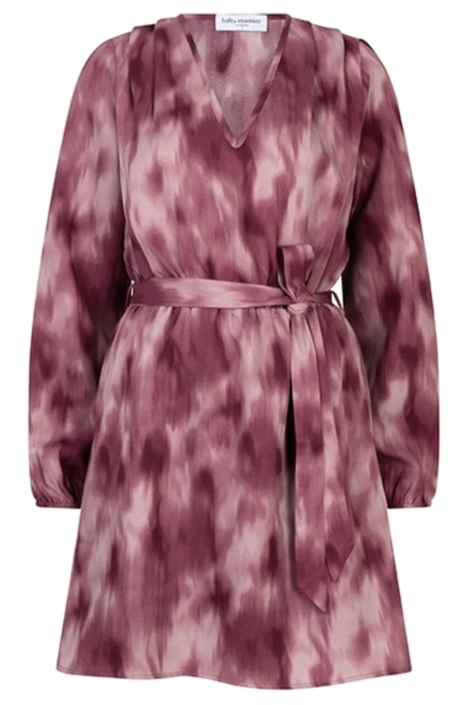 Lofty Manner rode dames jurk | Vooraanzicht