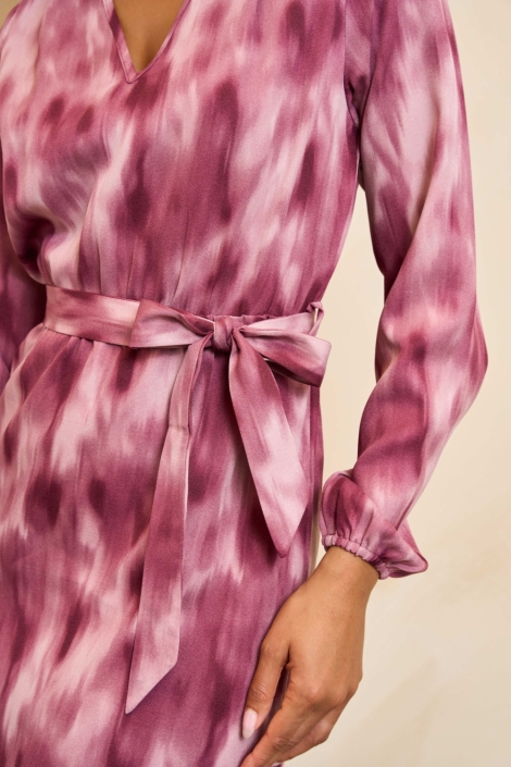 Lofty Manner rode dames jurk | Kleurstaal