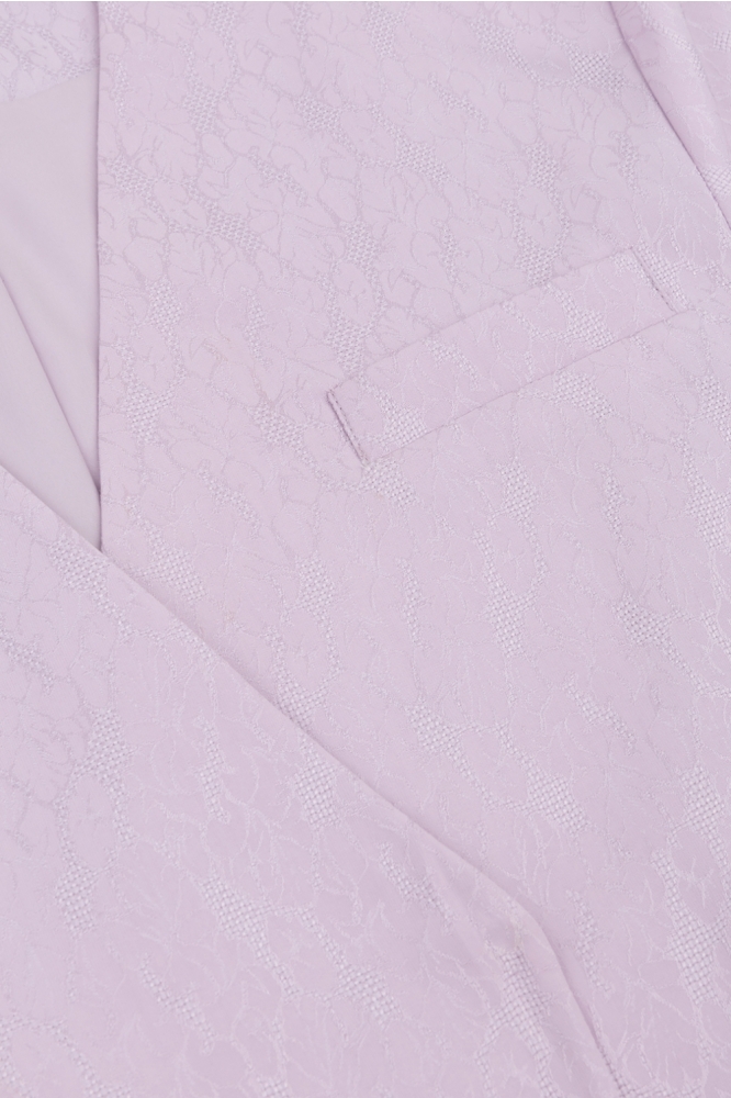 Studio Amaya paarse dames jurk | Close up