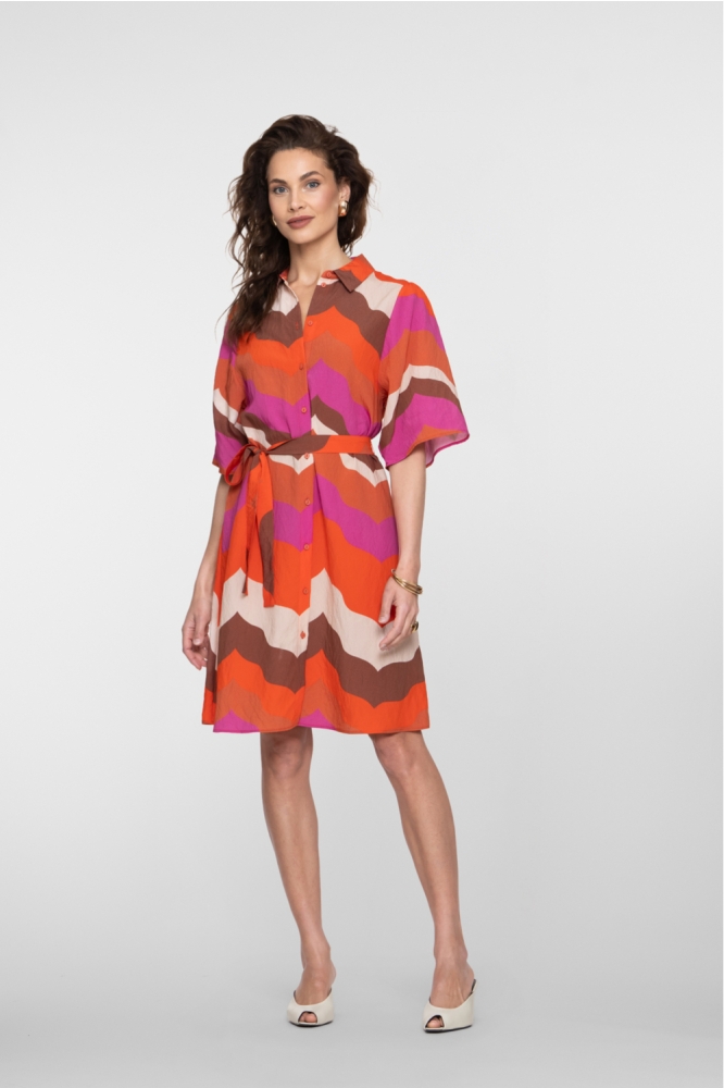 Geisha multi color dames jurk | Model