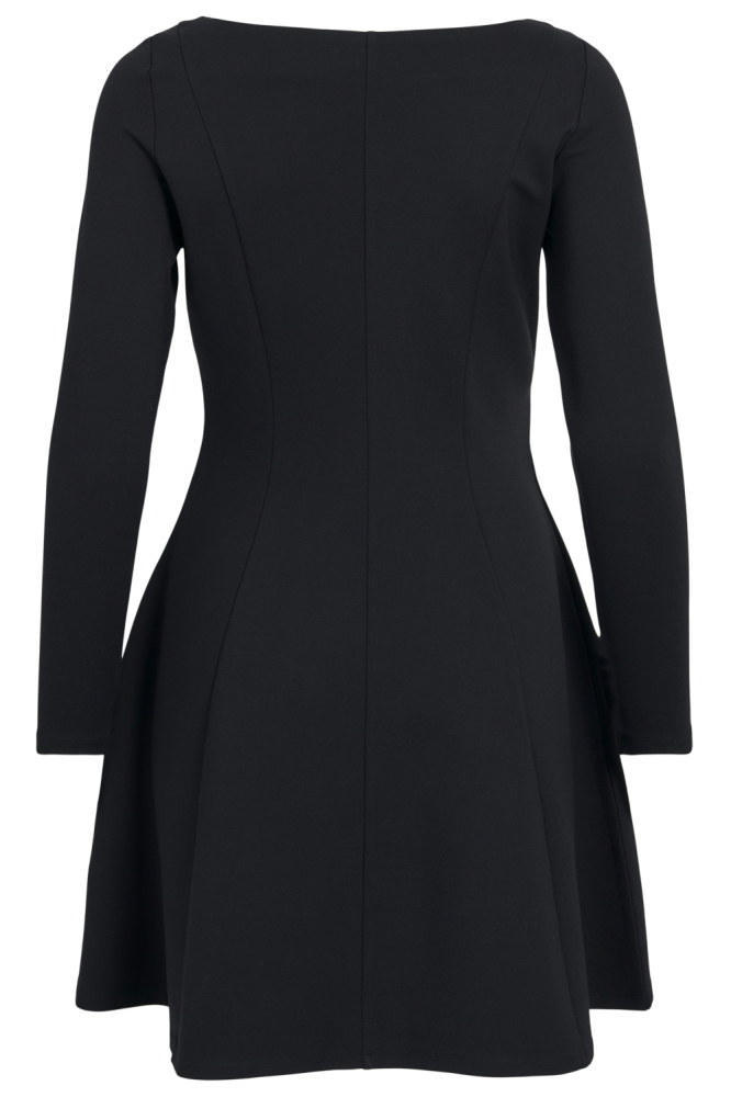 Vila zwarte dames jurk |
