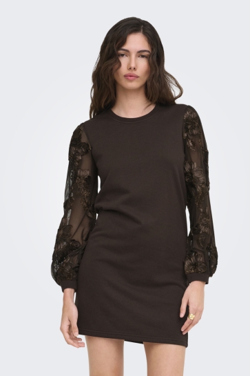 Jacqueline de Yong jdyfairview life l/s sweat dress jr Bruin